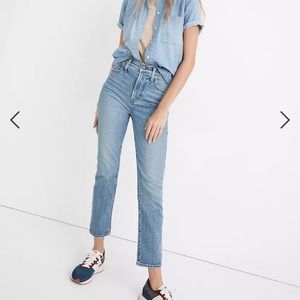 Madewell The Perfect Vintage Jean in Banner Wash